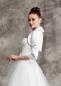 Preview: NEU* Bolero,Brautjacke aus Satin